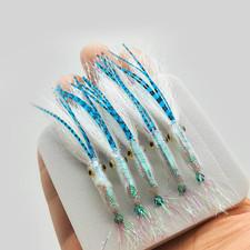5pcs SALTWATER Flies Squid