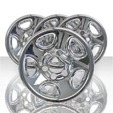 16" Chrome Wheel Skins for