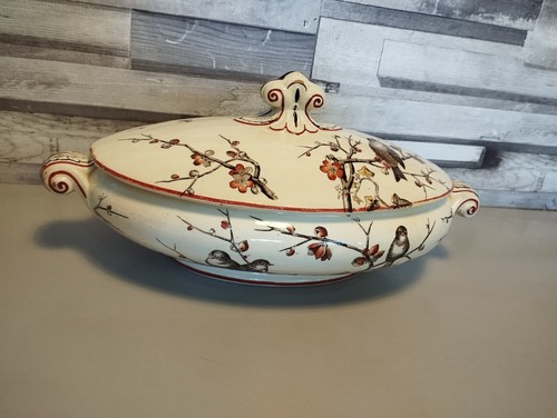 Victorian ceramic tureen bowl - ceramic, (bowl
