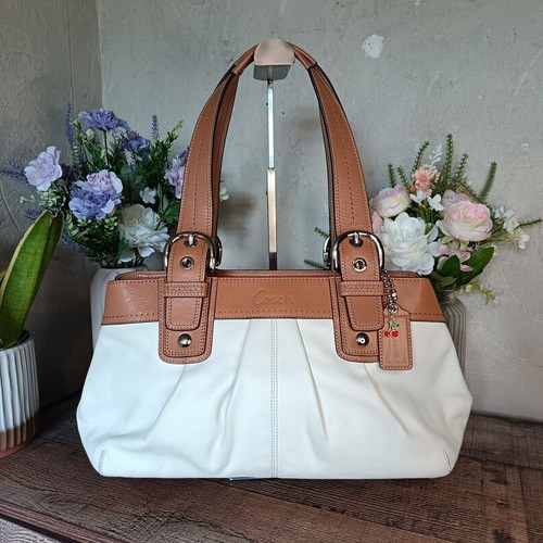 Coach vintage y2k white and - vintage,