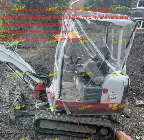 Mini excavator car cover warm - mini,