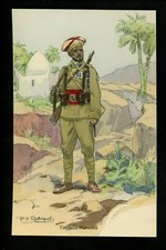 Military Vintage postcard