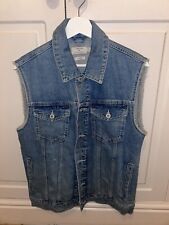 Topman Denim sleeveless jacket BNWOT