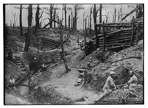 Battlefield with trenches - battlefield,