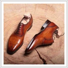 Men's Shoes Brown Leather
