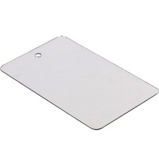 UNBREAKABLE SURVIVAL MIRROR SIGNALLING CAMPING HIKING ARMY SHAVING WASH KIT