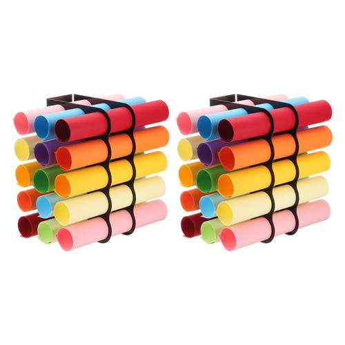 Vinyl roll storage rack set - vinyl, rack,