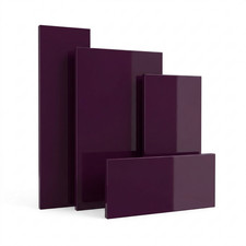 Aubergine Kitchen Cabinet