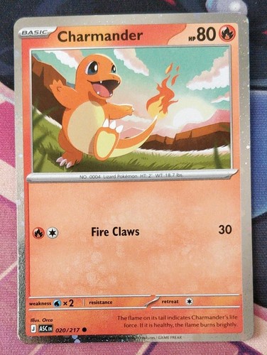 Pokemon tcg charmander - tcg, 020/217