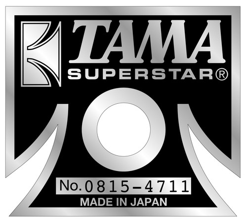 Drum badge tama superstar - badge,