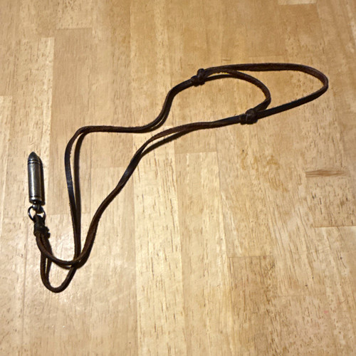 Adjustable leather bullet