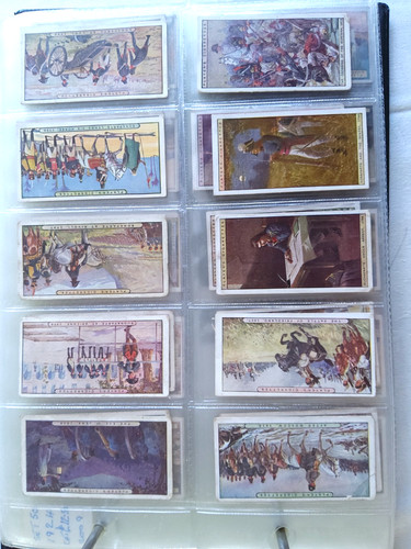 Players cigarette cards - cigarette,