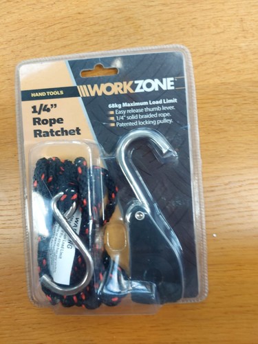Workzone rope ratchet - 1/4',