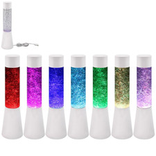 Glitter Lamp Tall White one