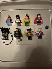 dc marvel lego mini figures