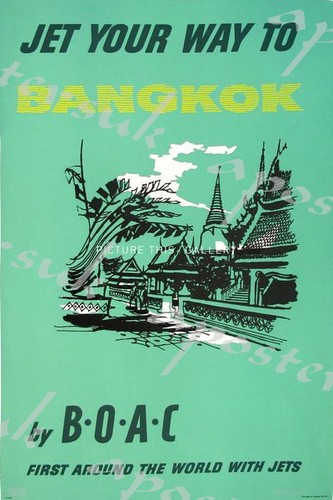 Vintage boac flights - boac,