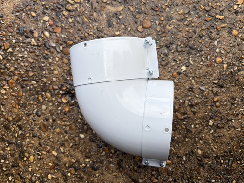 Vaillant flue elbow 100 - flue,