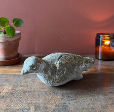 Vintage Stone Bird Statue