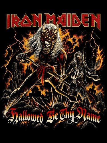 Iron maiden sew - iron, patch