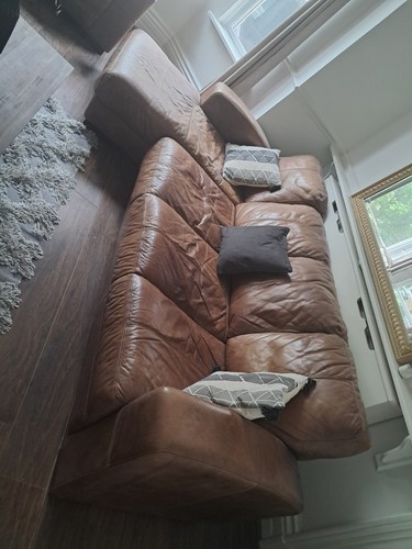 Natuzzi brown tan leather - natuzzi,