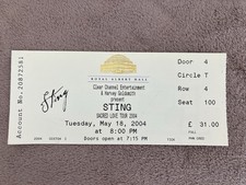 Sting 2004 Sacred Love World