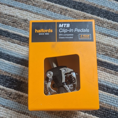 Halfords mtb clip pedals - mtb,