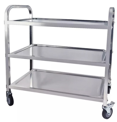 Kitchen trolley cart stainless - kitchen,