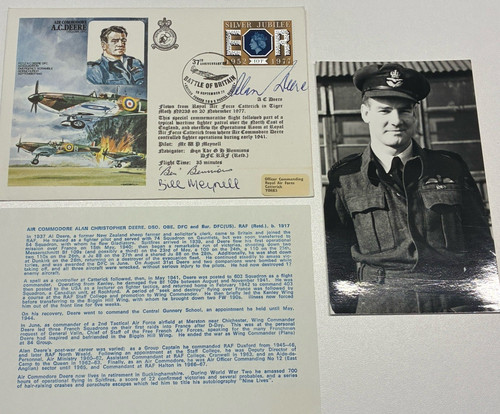 Raf cover signed alan - -,