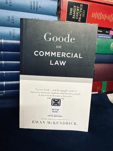 Goode commercial law - goode,