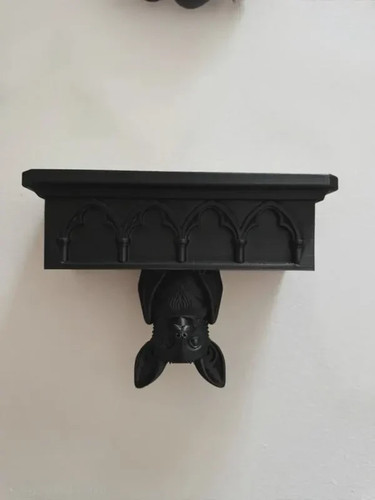Bat wall shelf gothic - wall, decor
