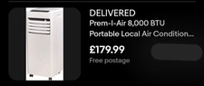 Btu premiair air - 8k,