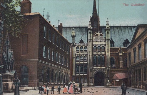 Guildhall london courtyard - guildhall,