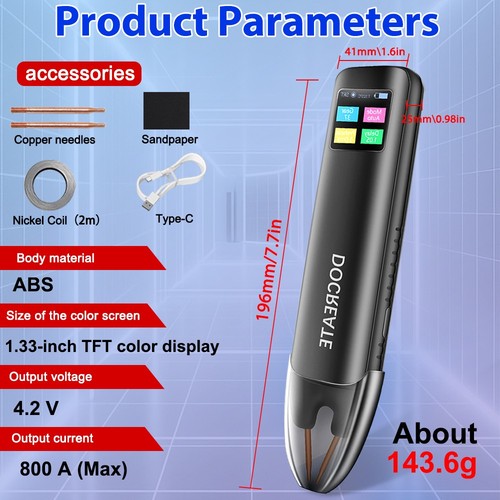 Handheld spot welder led - led, 99