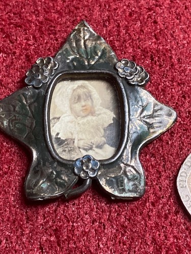 Antique frame miniature - -,