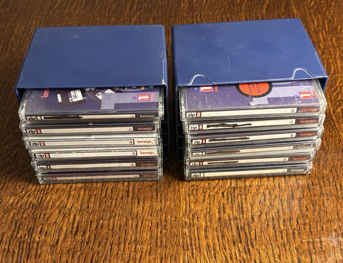 Iomega zip disks 12 - iomega, disks.