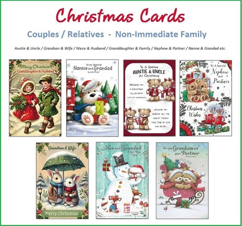 Christmas cards couples - cards,