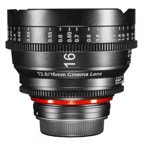 Samyang xeen 16mm cinema - samyang,