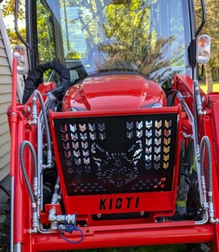 Kioti tractor grille brush - kioti,