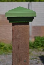 Concrete Mold Pier Caps Fence Capp 4″x4″ Fence Pier Caps ABC plastic P05