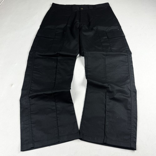 Mens black cargo pants - pants, utility