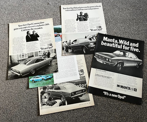 1970 opel manta rekord - manta,