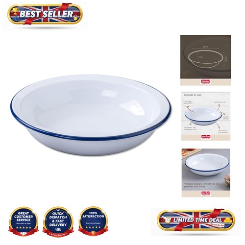 Dishwasher safe enamel round - safe,