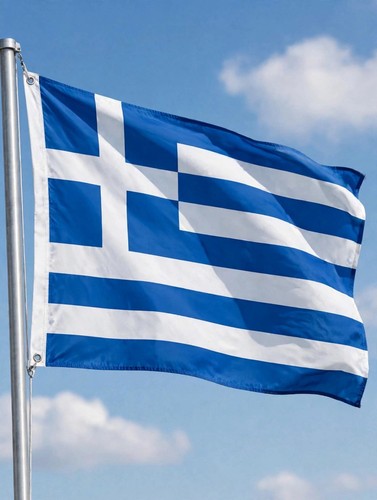 Greece flag huge 8x5 feet - greece,