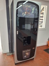 Crane Bean 2 Cup Coffee Vending Machine with Coin Mechanism & Card System