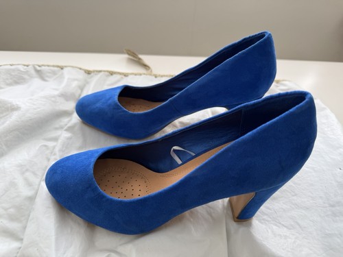 Ladies wide fit size - wide, blue