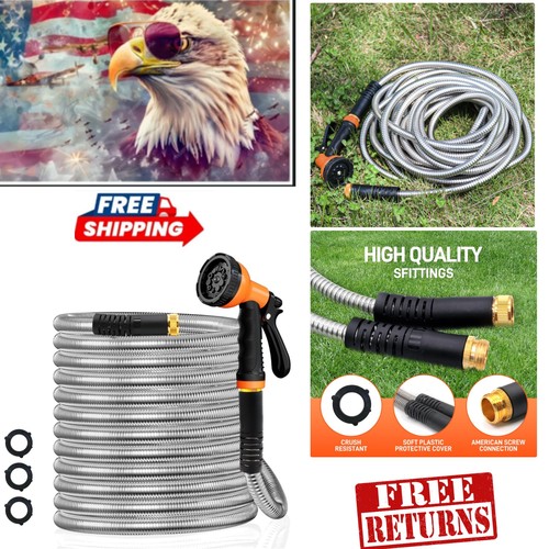 Heavy duty 50ft metal - metal, garden
