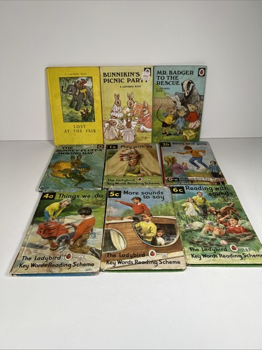 Vintage ladybird books - vintage, x