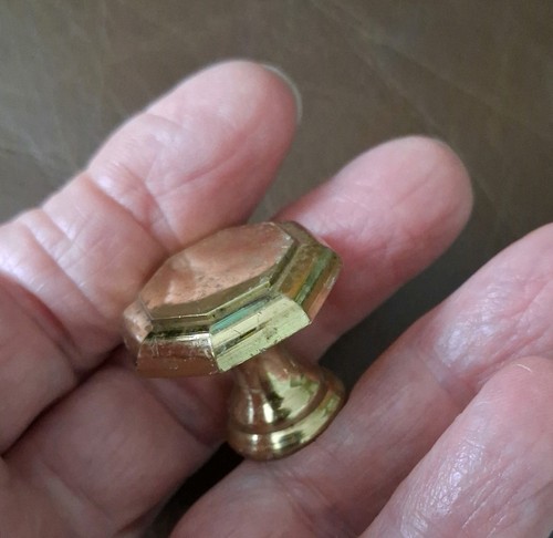 Small solid polished - small, brass