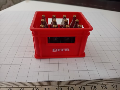 Dolls house miniature crate - dolls, of