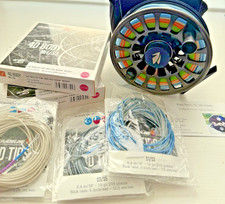 Sage Enforcer 11/12 Salmon & Saltwater Fly Reel with 2 4D Spey Lines & 3 Tips